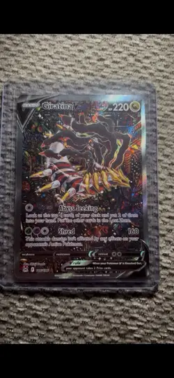 Pokemon Giratina V Full Art Ultra Rare Holo 186/196 Lost Origin 220 HP Card - Image 1