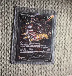 Pokemon Giratina V Full Art Ultra Rare Holo 186/196 Lost Origin 220 HP Card - Image 4