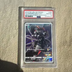 PSA 10 Armored Mewtwo 365/sm-p Strikes Back-evolution Sm Promo Pokemon Japanese - Image 1