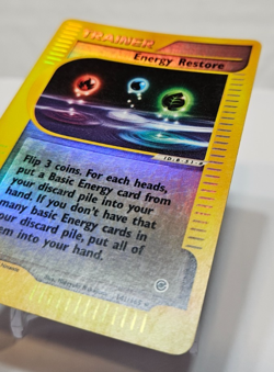 Energy Restore 141/165 Reverse Holo Uncommon Expedition Pokemon 213 - Image 2