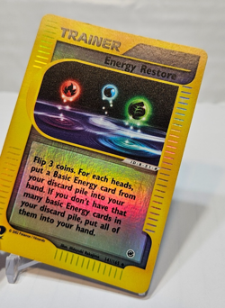 Energy Restore 141/165 Reverse Holo Uncommon Expedition Pokemon 213 - Image 4