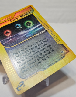 Energy Restore 141/165 Reverse Holo Uncommon Expedition Pokemon 213 - Image 5