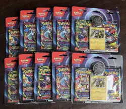 Pokemon TCG Mega Evolution & Phantasmal Flames Raikou 2-Pack Blister Lot Of 10 - Image 1