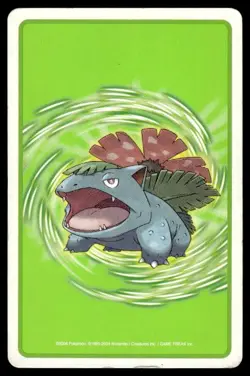Ivysaur Queen of Clubs Venusaur Poker Deck Pokemon Japanese ~ HP - Image 2