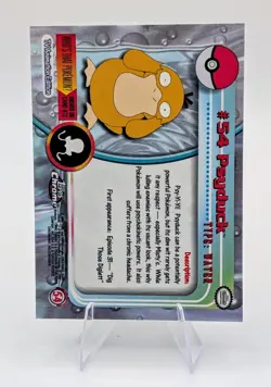 2000 Topps Chrome Pokemon: Growlithe, Ninetales, Pikachu and Psyduck - Image 2