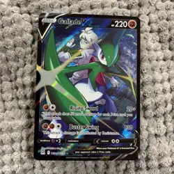Pokemon Gallade V TG19/TG30 Lost Origin Trainer Gallery Full Art Holo 220 HP - Image 1