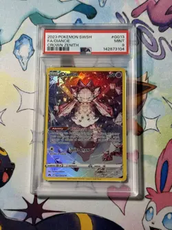 Diancie GG13/GG70 Full Art PSA 9 MINT (Pokemon Crown Zenith 2023) - Image 1