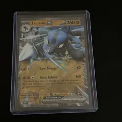 2023-25 Pokemon SV Black Star Promos SVP EN Lucario ex #017 - Image 1