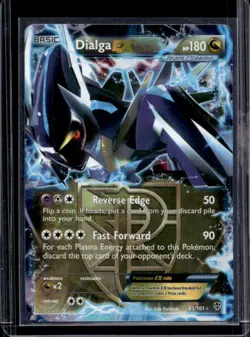 2013 Pokemon Black & White Plasma Blast Dialga Holo #65/101 - Image 1