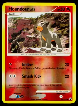Houndour Reverse Holo #69/106 Common Pokemon Great Encounters NM - Image 1