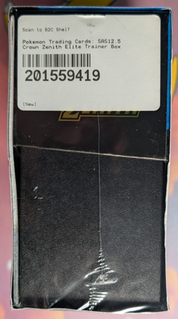 Crown Zenith Elite Trainer Box FACTORY SEALED Pokemon **see photos** - Image 3