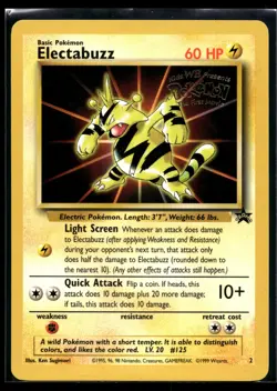 1999 Pokemon Game Movie 2 Electabuzz Movie Promo LP - Image 1