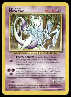 Mewtwo #029/110 Legendary Collection Pokemon (1M) - Image 1