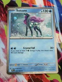 Pokemon Phantasmal Flames - #26/94 Suicune Cosmos Holo - Image 1