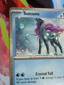Pokemon Phantasmal Flames - #26/94 Suicune Cosmos Holo - Image 2