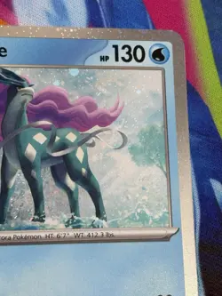 Pokemon Phantasmal Flames - #26/94 Suicune Cosmos Holo - Image 3