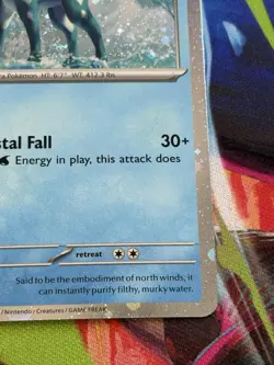 Pokemon Phantasmal Flames - #26/94 Suicune Cosmos Holo - Image 5