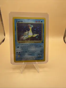 1999 Pokemon Jungle Lapras 10/62 Holo - Image 1