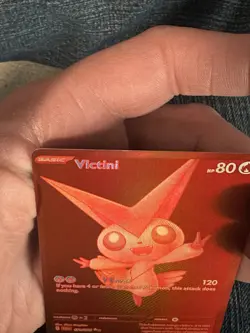 Pokemon Scarlet Violet Red Victini English, Black Bolt & White Flare 172/086 - Image 4