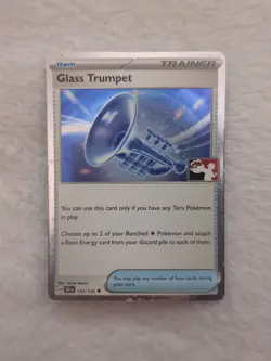 Glass Trumpet 135/142 - Play! Prize Pack Series - Cosmos Holo - Pokemon TCG - NM - Image 1