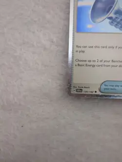 Glass Trumpet 135/142 - Play! Prize Pack Series - Cosmos Holo - Pokemon TCG - NM - Image 4