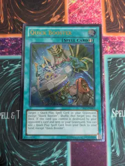 Yu-Gi-Oh! Quick Booster CBLZ-EN065 Unlimited Ultimate Rare NM - Image 1