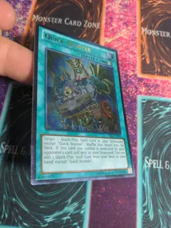 Yu-Gi-Oh! Quick Booster CBLZ-EN065 Unlimited Ultimate Rare NM - Image 2