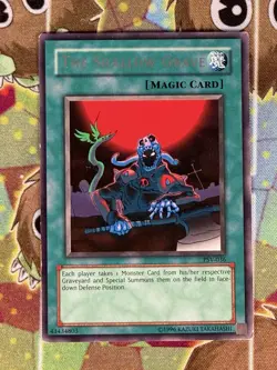 Yugioh The Shallow Grave PSV-036 Unlimited Single - Image 1