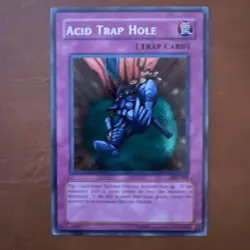 Acid Trap Hole (Dark Duel Stories) DDS-005 Yu-Gi-Oh! Video Game Promotional. NM - Image 1