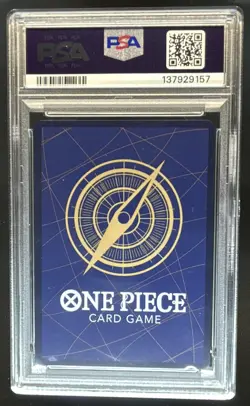 2025 One Piece 3rd Anniversary Gold Monkey D Luffy OP11 #OP05-119 PSA 10 GEM - Image 2