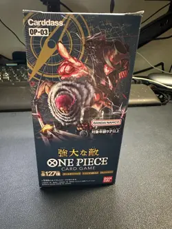 Bandai One Piece CCG Mighty Enemies Box - OP-03 4549660863373 - Image 1