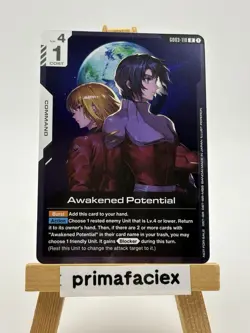 Gundam Card - Awakened Potential - GD03-118 R (Newtype Challenge Mission 1 2026) - Image 1
