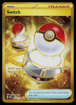 Pokemon Card - Switch Scarlet & Violet 151 206/165 Holo Secret Rare - Image 1