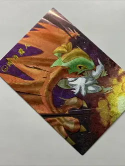 Hawlucha Wrestle Pokemon 701 Foil Holo Card Anime Rare Full Art Arcade Pokedex - Image 4