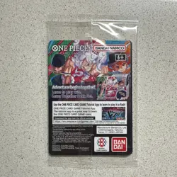 Bandai Namco One Piece CCG Monkey.D.Luffy US Voyage Promo Foil Full Art Card - Image 2