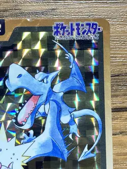 Pokemon Carddass Prism Card Aerodactyl File No.142 Bandai Pocket Monsters 1997 - Image 5