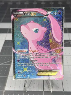 Mew EX RC24/RC25 Legendary Treasures: Radiant Collection Holo Pokemon Card MP+ - Image 1