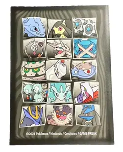 Flowing Steel Card Sleeves Pokemon Center Exclusive NEW 65pcs - Image 1