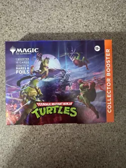 MTG Teenage Mutant Ninja Turtles Collector Booster 1 Booster 15 Cards NEW SEALED - Image 1
