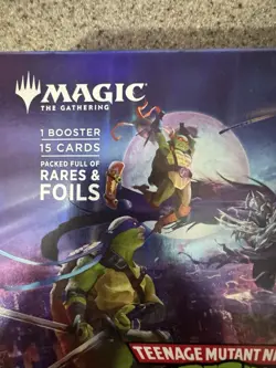 MTG Teenage Mutant Ninja Turtles Collector Booster 1 Booster 15 Cards NEW SEALED - Image 2