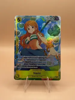One Piece Card Game EB03 Heroines Edition Nami SR Alt Art EB03-053 English - Image 1