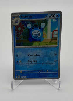 Pokemon Trading Card Game Scarlet & Violet 151 Reverse Holo Poliwhirl 061/165 - Image 1