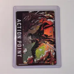 Union Arena Foiled Action Point Trading Card Game AP07 UEJ06B1KGR44AP01 - Image 1
