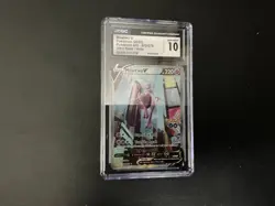 CGC 10 Mewtwo V 072/078 Alternate Full Art Pokemon GO Pokemon Card - Image 1