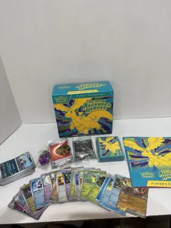 Opened Ascended Heroes ETB with Sealed Contents and Promo Card + All Holo Cards - Image 1