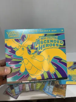 Opened Ascended Heroes ETB with Sealed Contents and Promo Card + All Holo Cards - Image 2