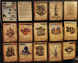 15x Paramint Designs Custom Art Cards - Blueprint Style Tokens - TCG Compatible - Image 1