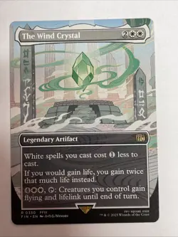 The Wind Crystal (Borderless) Final Fantasy #330 Rare - Image 1