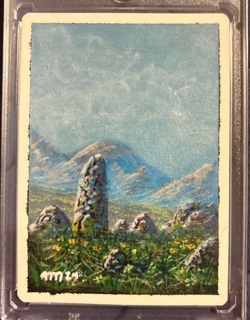 MTG Magic Artist Proof Jesper Myrfors / Plains 3ED AP Rare - Image 1