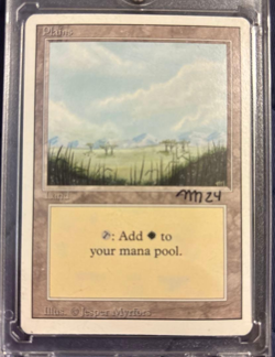 MTG Magic Artist Proof Jesper Myrfors / Plains 3ED AP Rare - Image 2